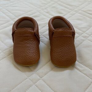 Monkey Feet Classic Brown Baby Mocs 6-12 M